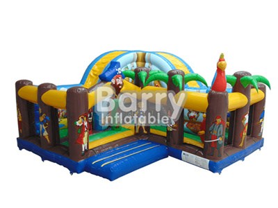 Treasure Hunt Play 'n' Slide Inflatable Playgrounds For Sale BY-IP-018